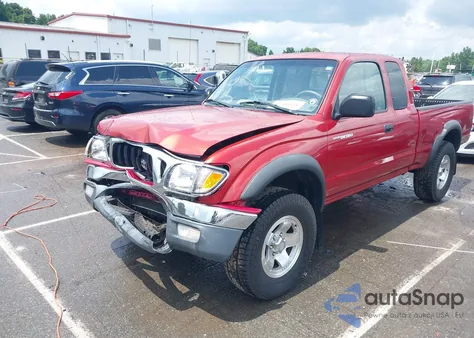 2003 Toyota Tacoma Base V6 z USA, uszkodzony, nr VIN 5TEWN72N83Z164338